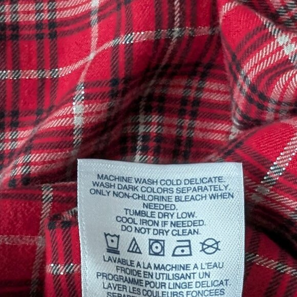 NWOT Lands End Tunic red/silver 16 Tall (16T) - Picture 6 of 7